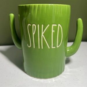 Rae dunn green spiked cactus mug. Great for margaritas!